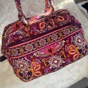 Vera Bradley Floral Patterned Duffel Bag